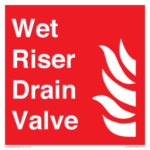 Wet Riser Drain Valve